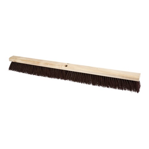 36" CRS FLOOR BRUSH MAROON SYNTH