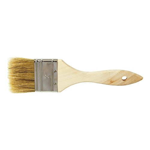 2" WHITE BRISTLE CHIP BRUSH