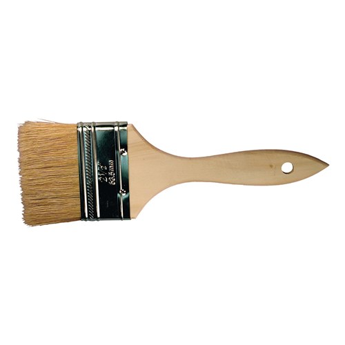 2-1/2" WHITE BRISTLE CHIP BRUSH