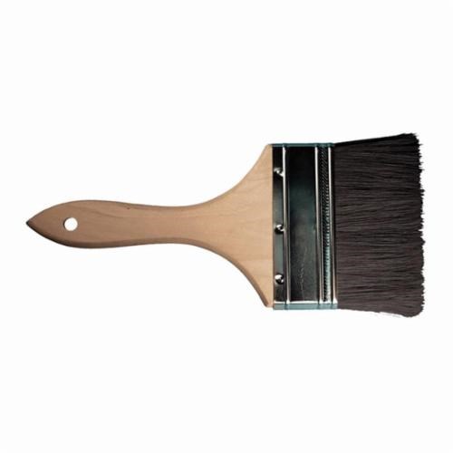 4" CHIP BRUSH THICK WHITE 2-1/2 WOOD