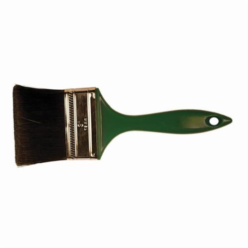 1/2 WALL BRUSH BLACK POLY GREEN PLASTIC