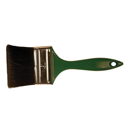 3" WALL BRUSH BLACK POLY GREEN PLASTIC