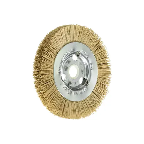 4" OD WHEEL BRUSH NRW 600GR DIA 5/8 AH