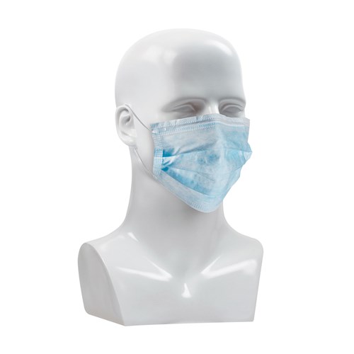 3-LAYER DISPOSABLE FACE MASK 50/PK