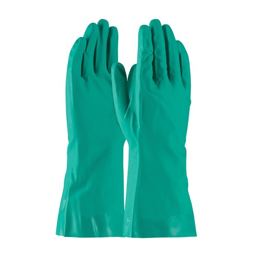 UNLINED GREEN NITRILE GLOVE XL