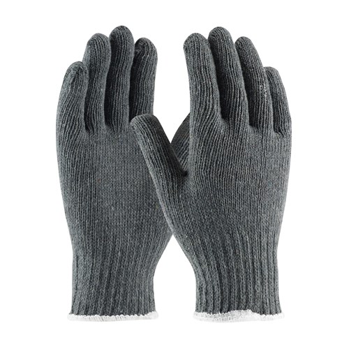 SEAMLESS KNIT GLOVE (GRAY) L