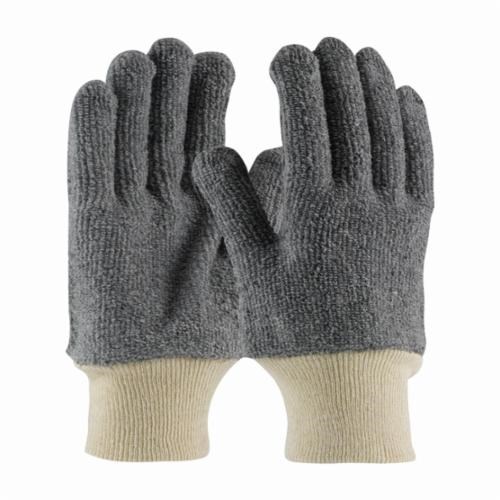 TERRY CLOTH SEAMLESS KNIT GLOVE L