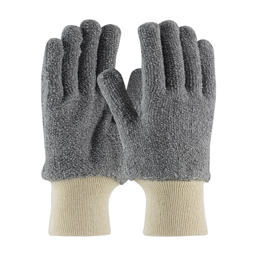 18OZ GREY K/W TERRY CLOTH GLOVE L