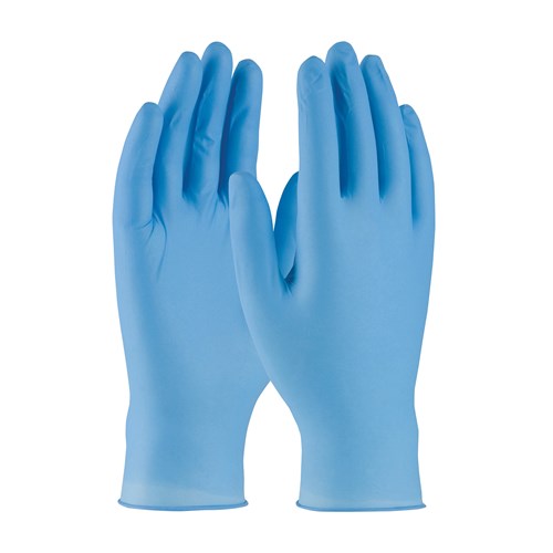 PK100 6MIL BLUE PF NITRILE GLOVE M