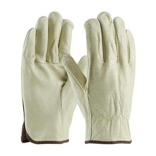 PIGSKIN DRIVERS GLOVE (GREEN) M