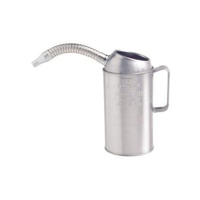 1QT FLEX SPOUT GALVANIZED MEASURE