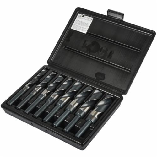 9/16" - 1" REDUCED SHANK DRILL SET 8PC