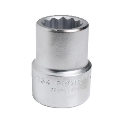 55MM 12PT STANDARD SOCKET - 1"DR