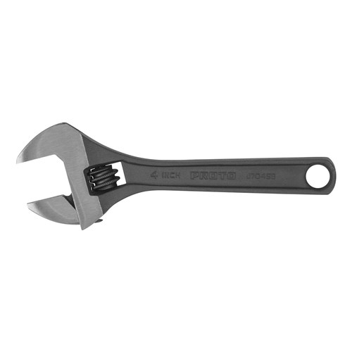 4" ADJUSTABLE WRENCH BLACK