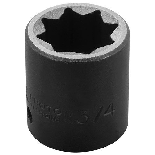 3/4 IMPACT SOCKET (8PT-1/2DR)