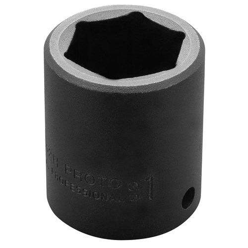 1" IMPACT SOCKET (6PT-1/2DR)