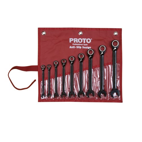 9PC REV COMB WRENCH SET - SPLINE