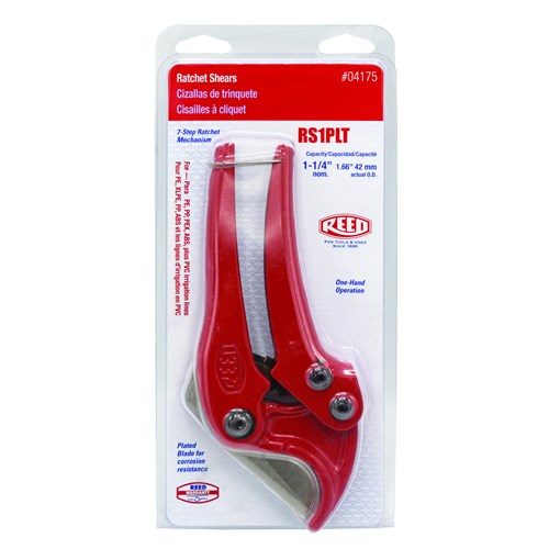 1-1/2 PLASTIC PIPE CUTTER