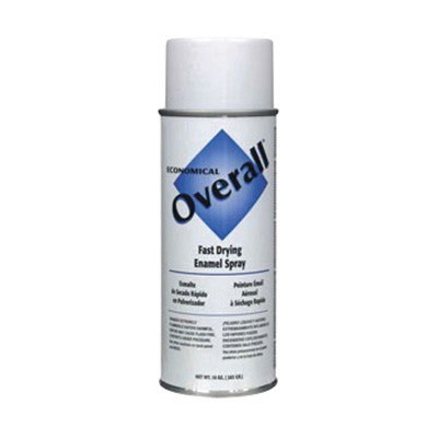 10OZ OVERALL SPRAY 2405830 FLAT WHITE