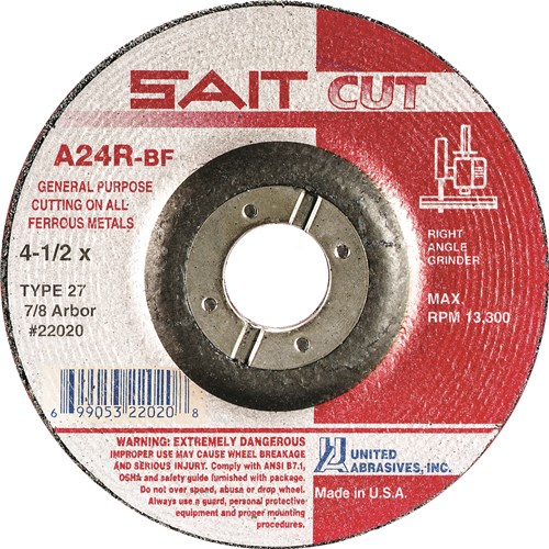 3X1/8X3/8 T1 CUT-OFF WHEEL