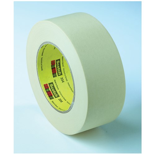 234 72MMX55M MASKING TAPE TAN