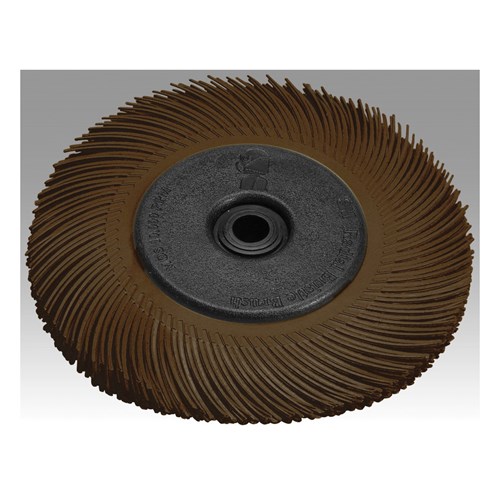 6X1/2X1 36X RADIAL BRISTLE BRUSH BROWN