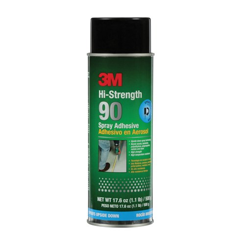 90 HI-STRENGTH CLEAR SPRAY ADHESIVE 24FL