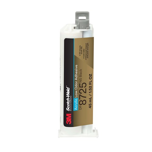 DP8725NS 45ML BLACK ACRYLIC ADHESIVE