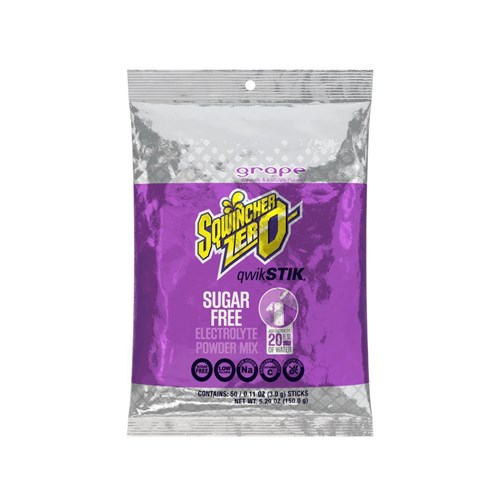 BAG/50 3GM QWIK STIK ZERO GRAPE