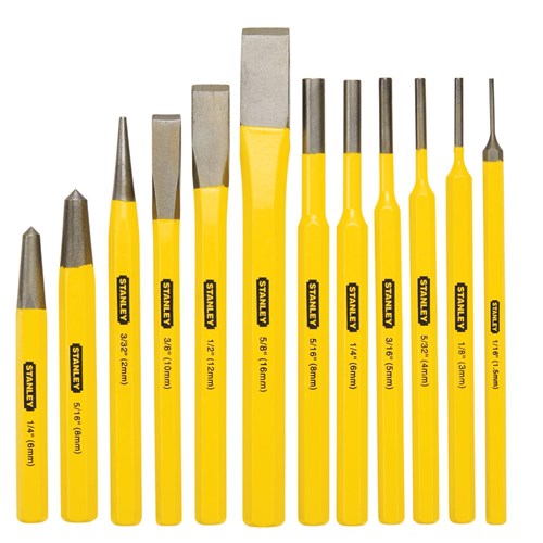 12PC PUNCH & CHISEL SET