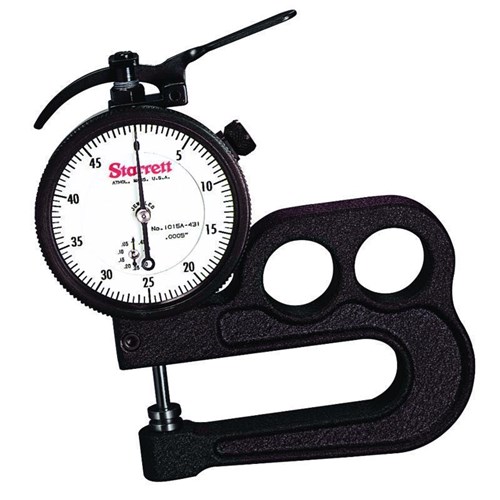 DIAL THICKNESS GAGE- 0-1/2"