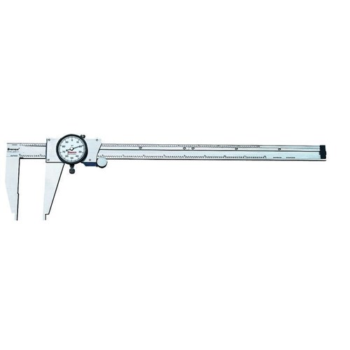 DIAL CALIPER- 0-12"- WITH LONG NIB JAWS