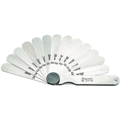 THICKNESS GAGE- 0.03-0.50mm- 13 LEAVES