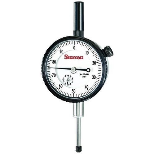 DIAL INDICATOR W/CASE STEM CAP- 0 -1"