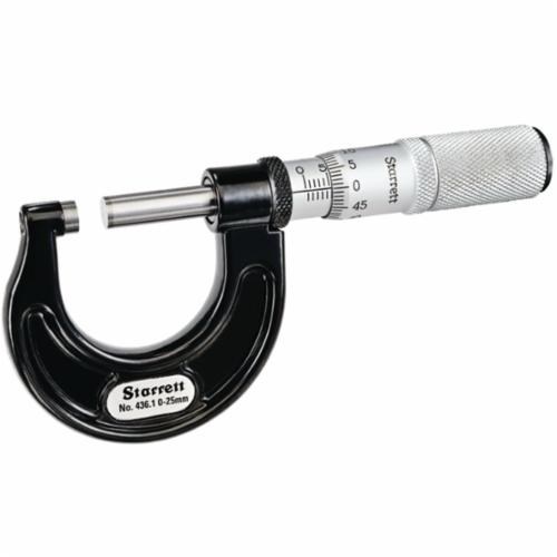 OUTSIDE MICROMETER- 0-25mm- 0.01mm GRADS