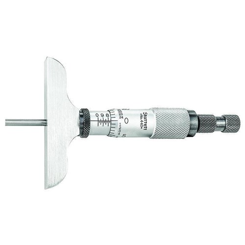 0-3" DEPTH GAGE (2-1/2" BASE,RATCHET)