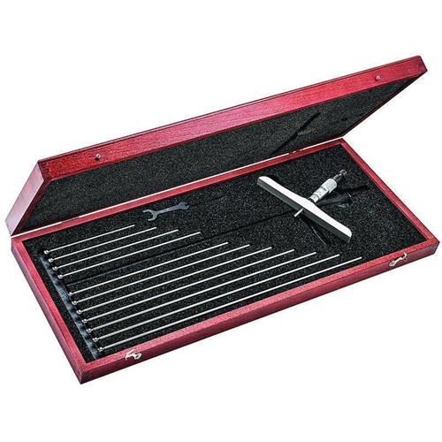 MICROMETER DEPTH GAGE 0-12"- 6" BASE