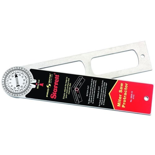 ALUMINUM MITER PROTRACTOR- 12"