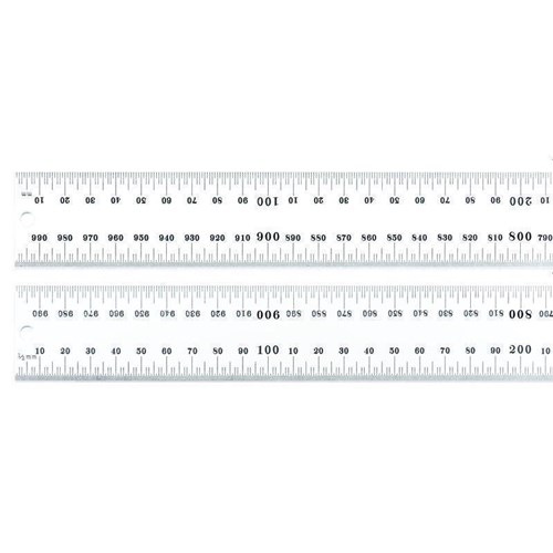 STEEL RULE- SPRING TEMP- 1000mm- #35