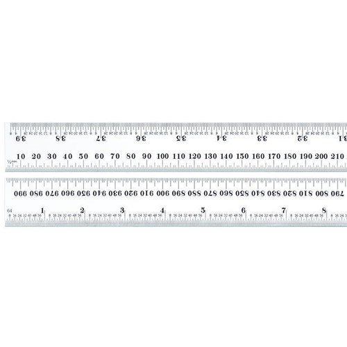 STEEL RULE- SPRING TEMP- 1000mm- #36