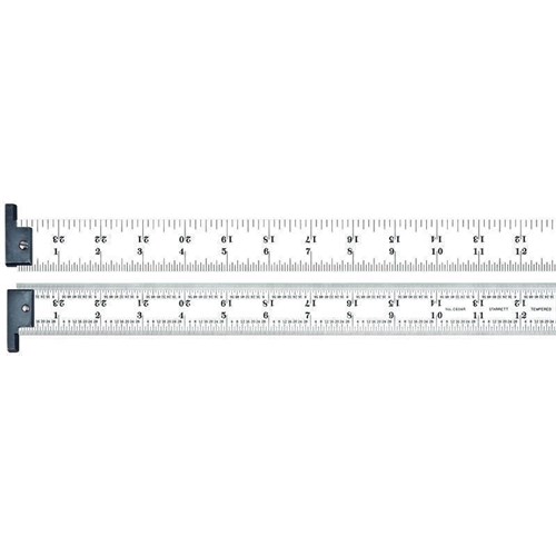 STEEL RULE REV HOOK SPRING TEMP 24" 4R