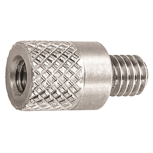 FEMALE THREAD ADAPTER 10-32 to M6 x 1g