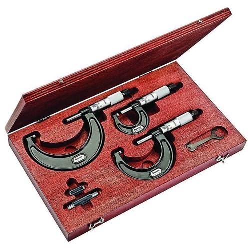 OUTSIDE MICROMETER SET 0-75mm- 0.01mm