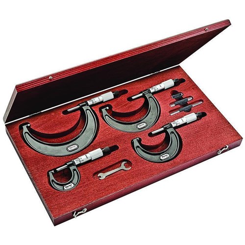 OUTSIDE MICROMETER SET 0-100mm- 0.01mm