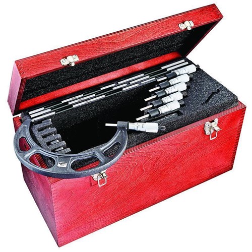 OUTSIDE MICROMETER SET 6-12" .001" GRAD