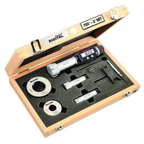 MICROMETER SET XT3 DIGITAL 3/4-2 WITH BT