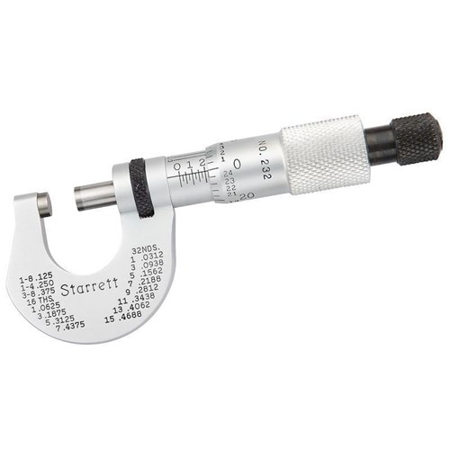 MICROMETER- OUTSIDE- 0-1/2"