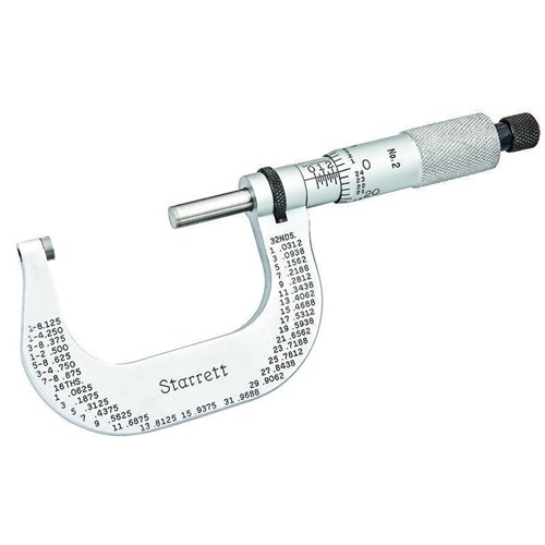 OUTSIDE MICROMETER- 1"-2"- .0001" GRADS.