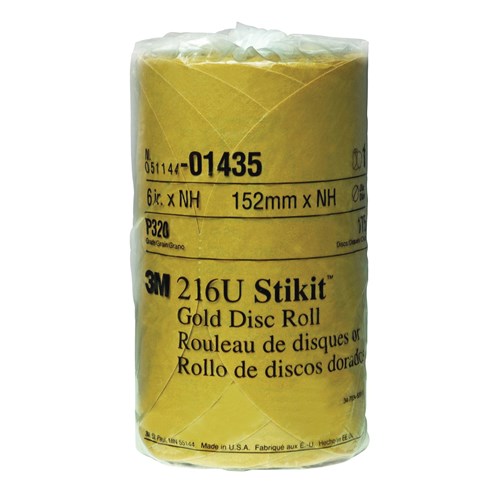 6XNH P320 STIKIT GOLD DISC ROLL 175/RL