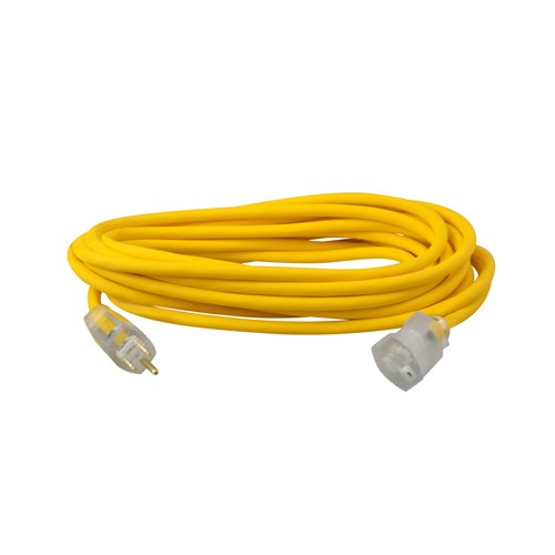 25FT 14/3 LIGHTED END EXTENSION CORD